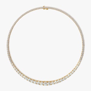 Bold Riviera Diamond Necklace - 18 IN / 15.75 CT