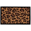 Leopard Border Coir Doormat - 45x75cm
