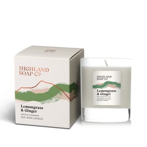 Lemongrass & Ginger Soya Wax Candle - 30cl