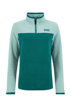 Weird Fish Rowan Colour Block Microfleece Cedar Green Size 10