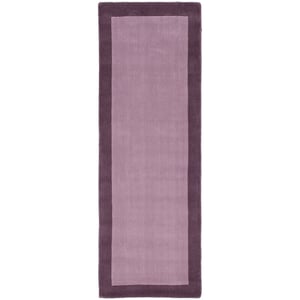 Borders Wool Runner Mauve - 67x200cm