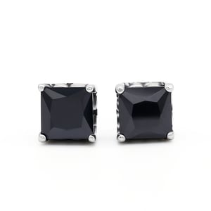 Jeulia Punk Hip-Hop Men's Titanium Steel Stud Earrings