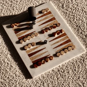 Luxury Marble Backgammon Set