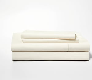 Percale Sheet Set - Full / Classic Ivory