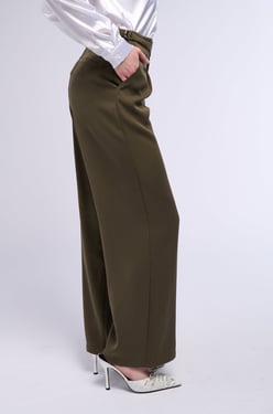 AKIRA Olivia Wrap Waist Trouser Pants | Size XL