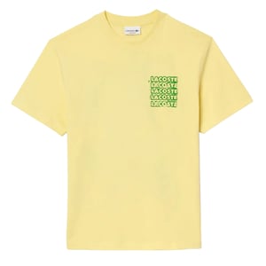 Lacoste Crocodile Blur Graffiti S/S Tee Yellow