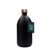 Black Glass Storage Bottle and Cap
