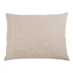 Logan 28" X 36" Large Decorative Bed Pillow With Insert   Terra Cotta
