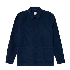 Sunspel Twin Pocket Jacket Ink Blue