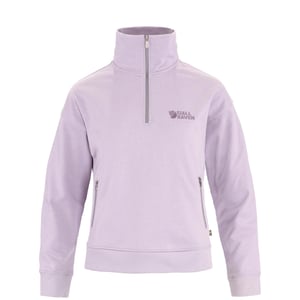 Fjallraven Womens Vardag Half Zip Sweater Lavender Mist