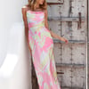 Party Pop Maxi Dress Pink