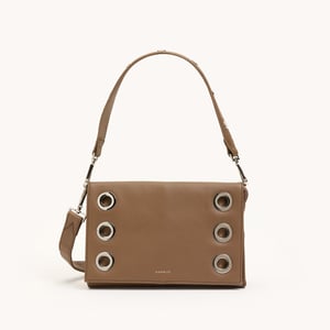 Hammitt Montana Clutch Dune Silver Sml