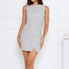 Elite Darling Mini Dress White