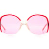Celine C54 2 105 Dr. Shapiro Custom - Transparent/Red / Solid / Classic
