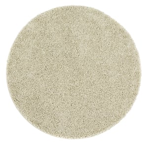 My Rug - Stone Beige Rug - 100cm Dia Circle