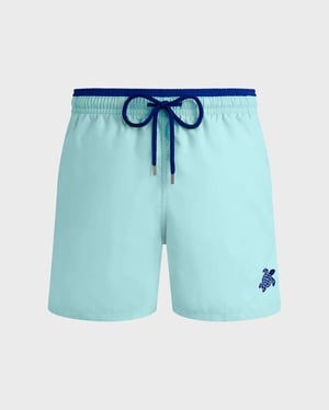 Vilebrequin - Men Swim Shorts Bicolor - Swimwear - Moka - Blue - Size XXXL