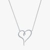 Heart Diamond Necklace - 1.00 CT