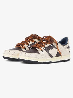 Thesupermade High Street Love Sneakers --1424 - Brown / 46