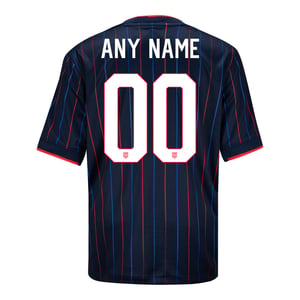 Youth Nike USMNT 2025 Personalized Heartbeat Away Stadium Jersey / XL