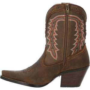 Crush by Durango® Women's Roasted Pecan Bootie Western Boot
