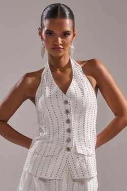AKIRA New Years Queen Vest | White | Size 1X