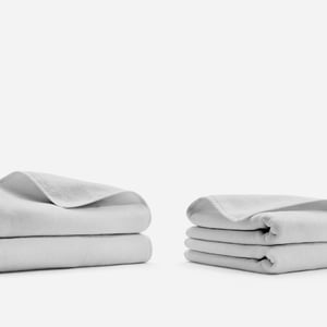 Signature Small Bath Sheet Set One size Calacatta Gray Boutique Hotel Terry , Luxury Organic Towels and Towel Sets , PROSSIONI
