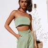 Blind Love Crop Green