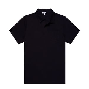 Sunspel Riviera Polo Shirt Midnight Navy