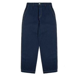 Obey Womens Fritz Carpenter Denim Rinse Indigo