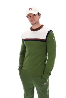 Grayson Stripe Crew Sweater - 4XL