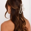 Updo Claw Clip Cream