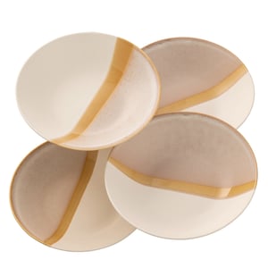 Belleek Living Saffron Set of 4 Pasta Bowls - Extra 25% off with LC25