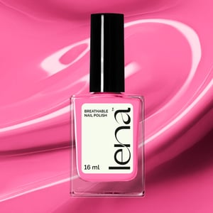 LENA Breathable & Water-Permeable Halal Nail Polish - Barbie Vibe - LE313