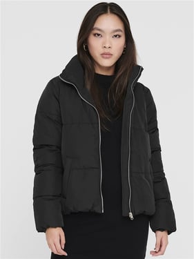 Jdy New Erica Short Padded Jaket - Black - XS