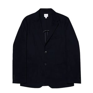 Sunspel Brushed Cotton Blazer Navy