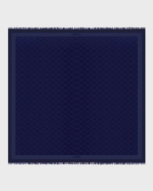 Vilebrequin - Turtle Monogram Scarf - Scarves - Sublime - Blue - Size OSFA