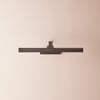 Regular Marcel rechargeable picture light in bronze finish