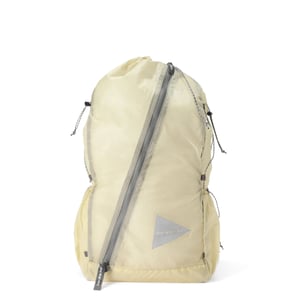 And Wander Sil Daypack Off White