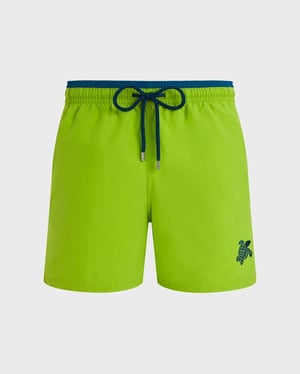 Vilebrequin - Men Swim Shorts Bicolor - Swimwear - Moka - Green - Size XXXL