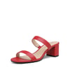 DREAM PAIRS Two Strap Chunky Heel Sandals