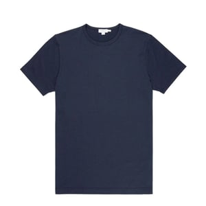 Sunspel Classic Crew T-Shirt Navy