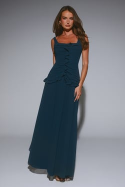 Shoreline Luxe Maxi Dress Green