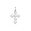 Cross Pearl Charm