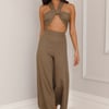 Wrapped In Love Pants Khaki