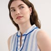 Marin Shift Dress - Blue Stripes