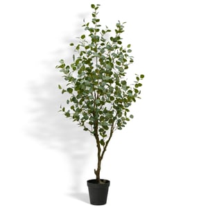 7' Artificial Eucalyptus Tree - Nursery Planter