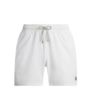 Polo Ralph Lauren 5.75-Inch Traveller Classic Swim Trunk White
