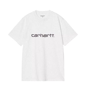 Carhartt WIP S/S Script T-Shirt Ash Heather / Cozy Purple