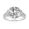 Jeulia Classic Split Design Round Cut Engagement Ring