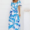 Jet Set Go Maxi Dress Blue